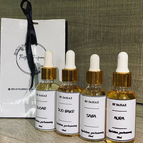 Perfume oil set